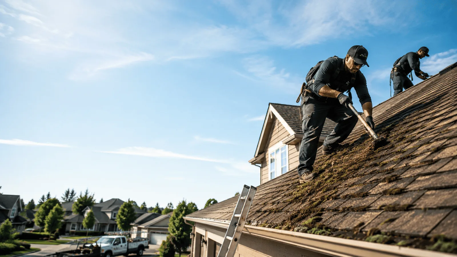 Roof Moss Removal in Mcfall, MO near me